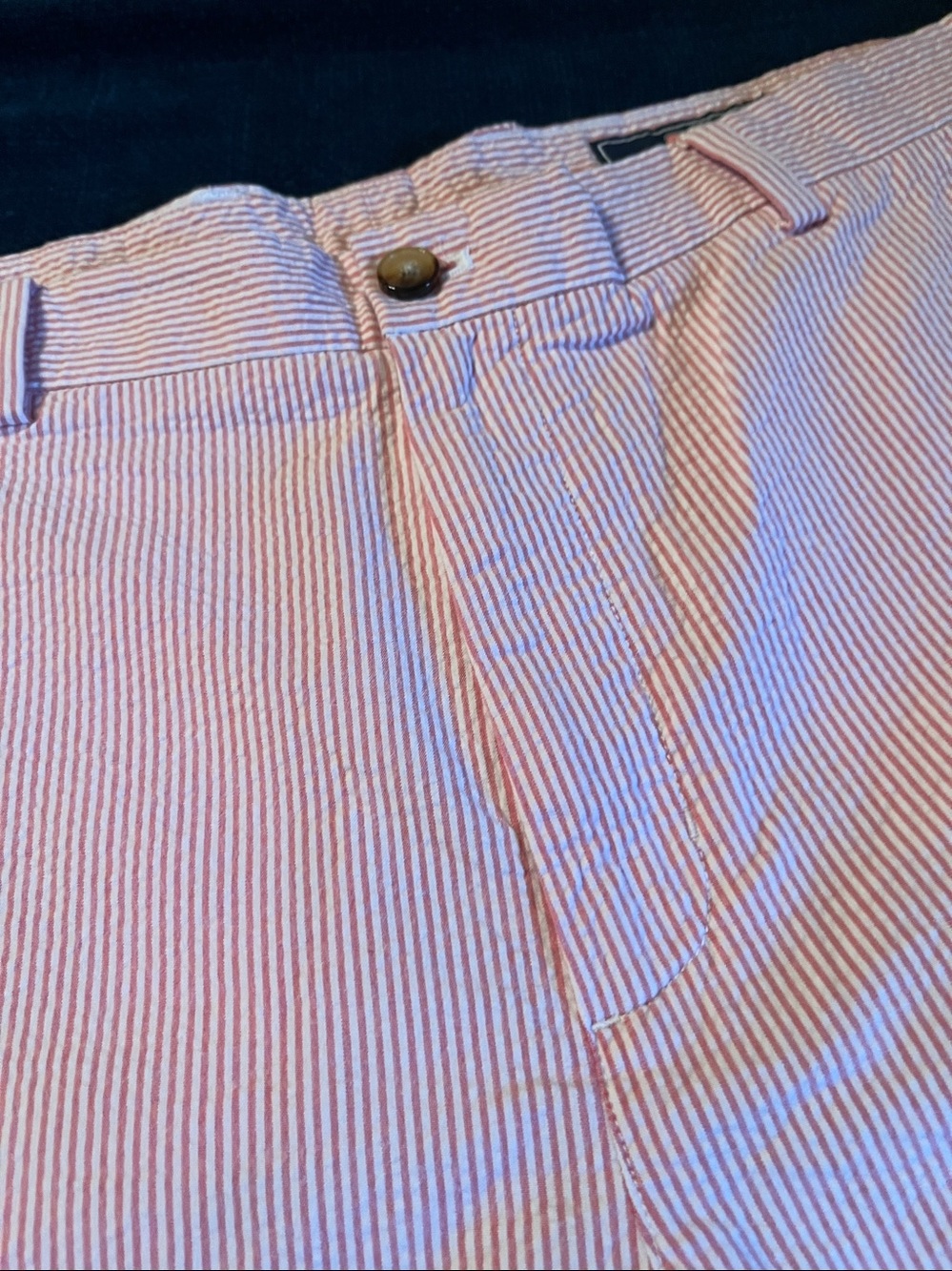 EUC VINEYARD VINES Seersucker Flat Front Men’s Shorts - Picture 3 of 12